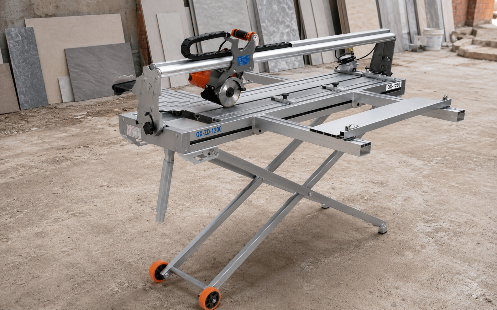 Tìm hiểu về dòng máy cắt gạch chạy điện Wandeli QX-1200
