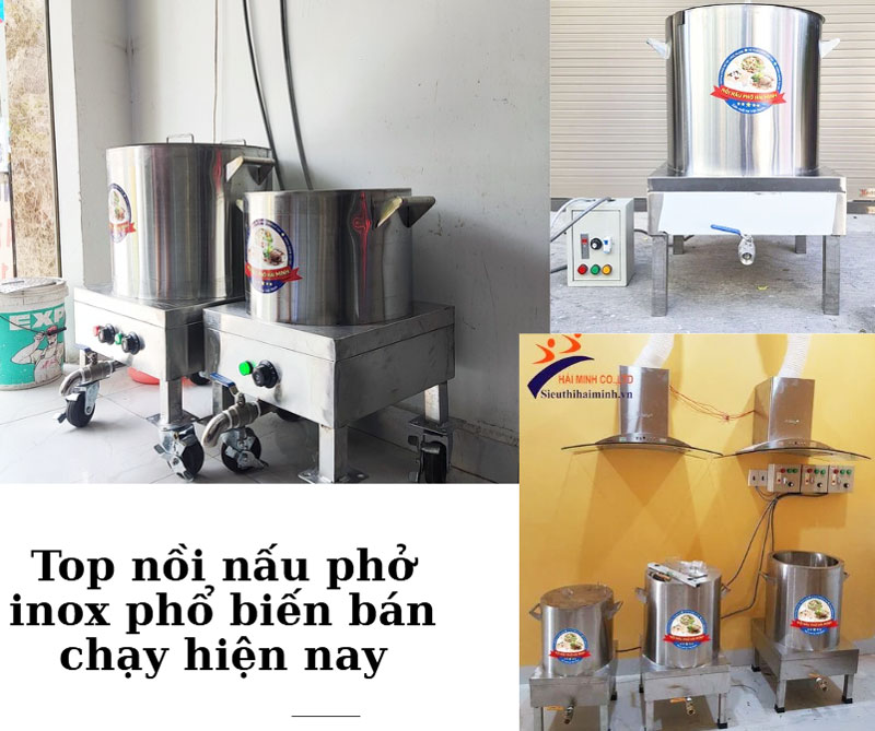 5 nồi phở điện inox được ưa chuộng hiện nay 