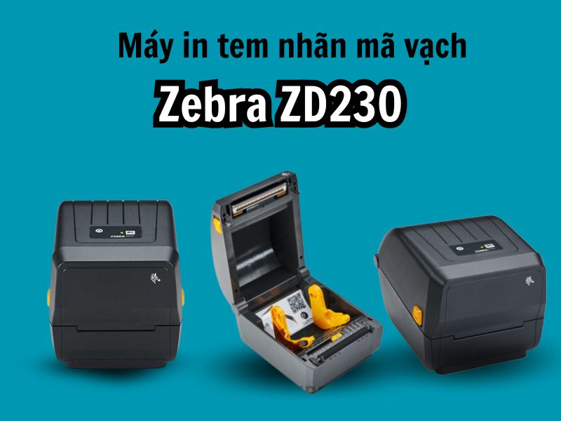 Review 02 máy in mã vạch Zebra đang hot nhất thị trường