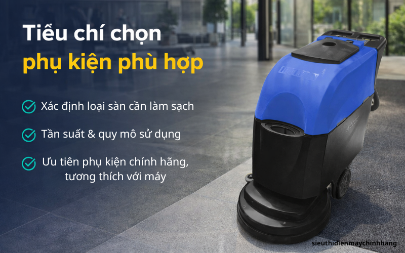 Tiêu chí chọn phụ kiện phù hợp
