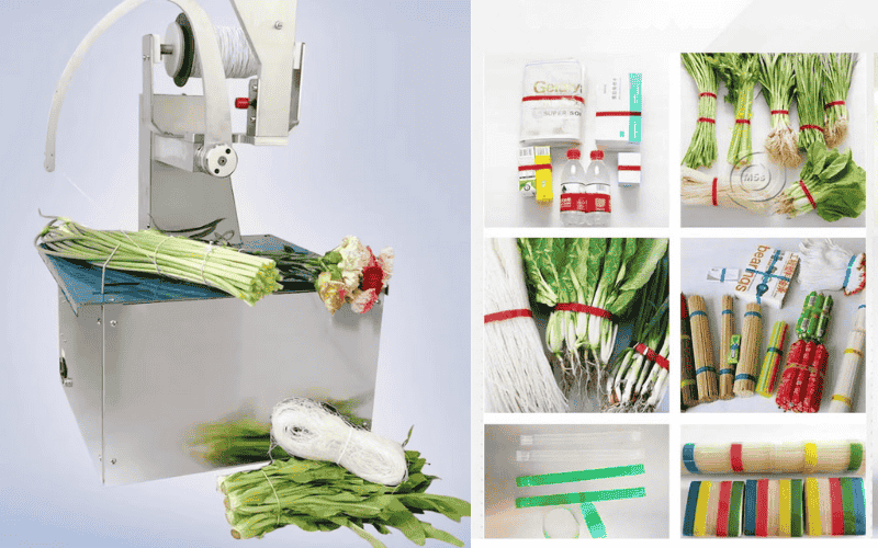 Lợi ích khi sử dụng máy buộc dây tự động mini trong xưởng nông sản