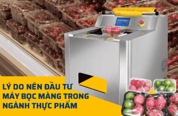 Lý Do Nên Đầu Tư Máy Bọc Màng Trong Ngành Thực Phẩm