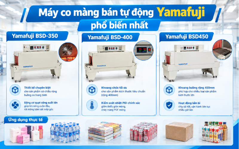Dòng co màng bán tự động Yamafuji BSD