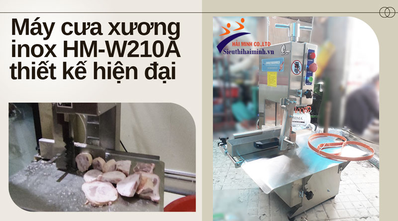 Máy cưa xương inox  HM-W210A thiết kế hiện đại