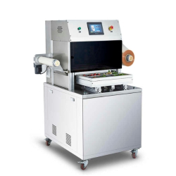 Hình ảnh Máy dán miệng khay hút chân không Yamafuji DQ370L-V