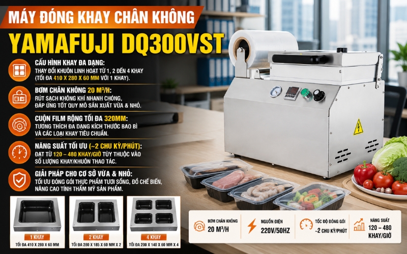 Đặc điểm của máy Yamafuji DQ300VST