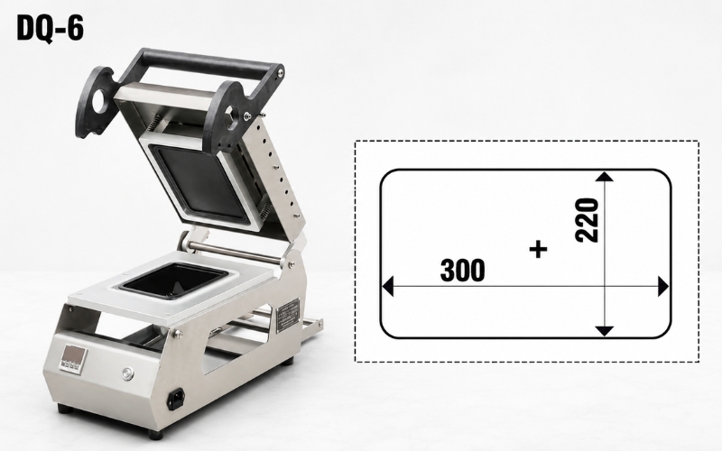 Tính năng nổi bật của máy dán miệng khay Yamafuji DQ-6