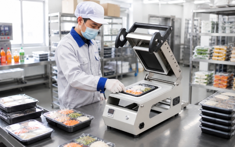 Ưu điểm nổi bật của máy dán miệng khay Yamafuji DQ-1