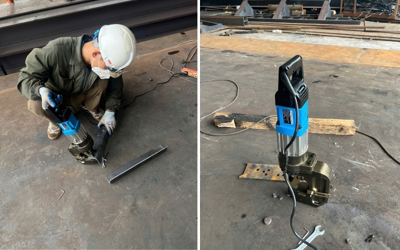 Máy đột thủy lực được sử dụng rộng rãi trong ngành cơ khí