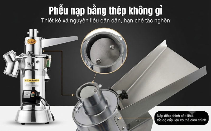 Ưu điểm nổi bật của máy nghiền dược liệu, gia vị Yamafuji DLF-28