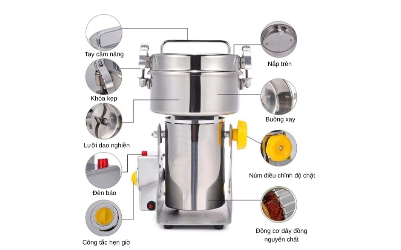 Thiết kế nhỏ gọn, thao tác thuận tiện