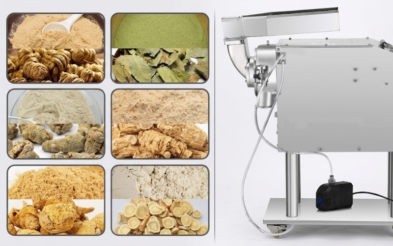 Máy nghiền dược liệu, gia vị Yamafuji DLF-55S có gì vượt trội