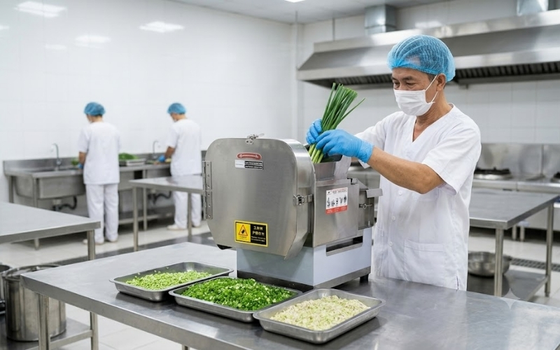 Cấu tạo và thiết kế thông minh của máy YQC-800