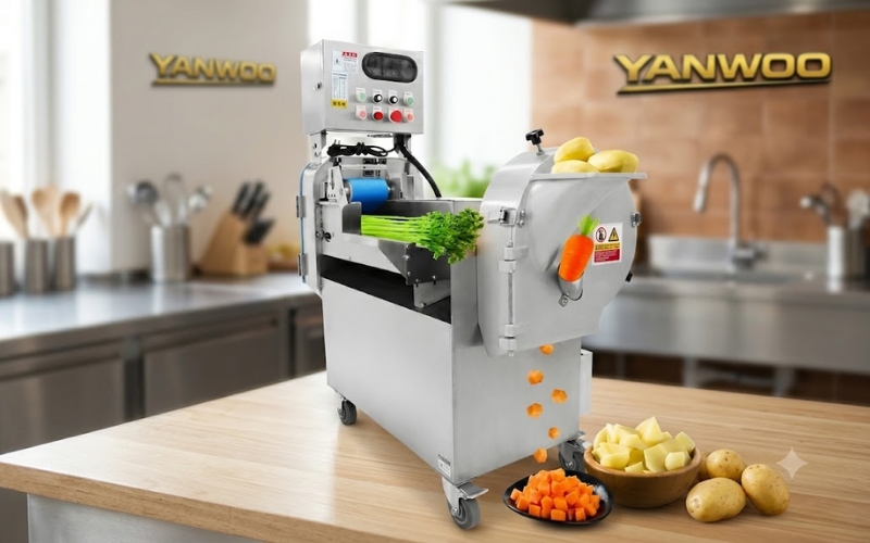 Đặc điểm nổi bật của máy thái rau củ đa năng YANWOO YQC-850