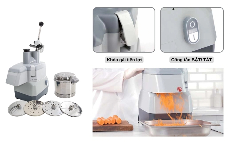 Thông số máy thái rau củ quả Yanwooo VB-60CH