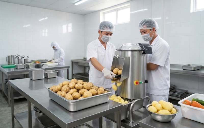 Máy gọt vỏ củ quả đa năng Yanwoo PP-5ST