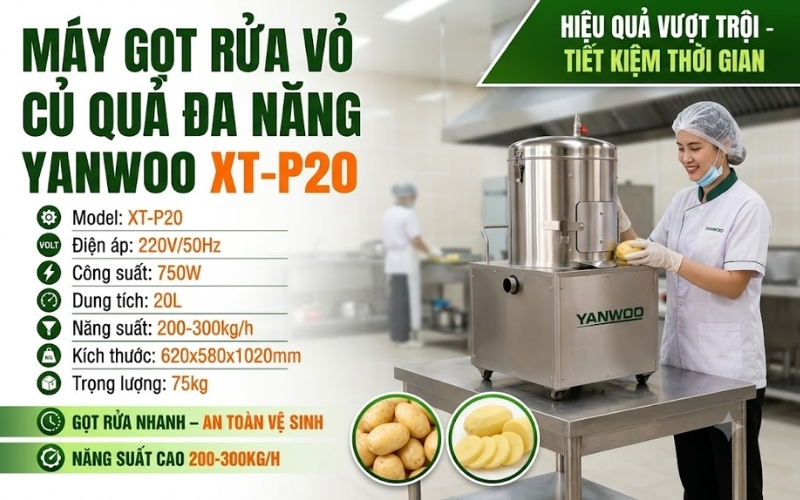 Thông số máy Yanwoo XT-P20