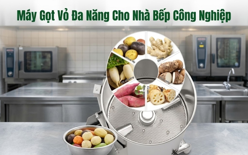 Tại sao nên đầu tư máy gọt vỏ củ quả Yanwoo PP-18SF