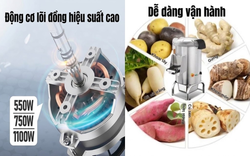 Ưu điểm nổi bật của máy gọt vỏ Yanwoo PP-5ST