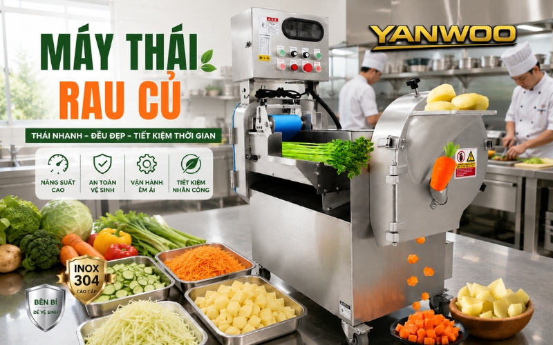 Máy thái rau củ đa năng YANWOO YQC-850