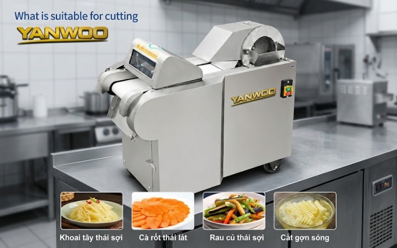 Máy thái rau củ Yanwoo YQC-660