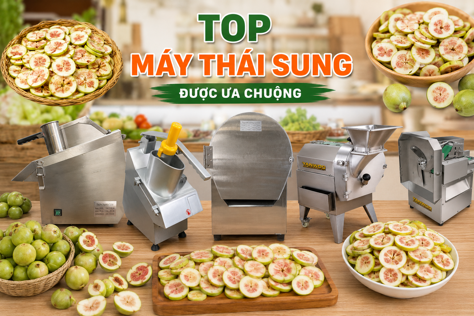 Top máy thái sung được ưa chuộng 