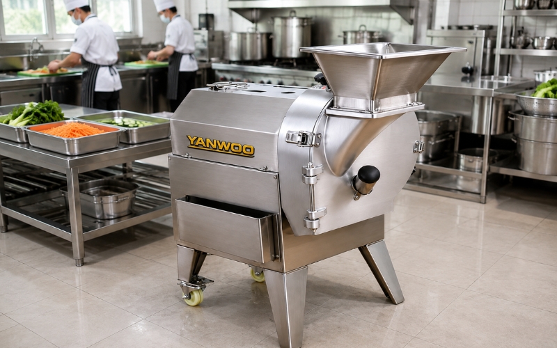 Máy thái rau củ đa năng inox 304 YANWOO YQC-80