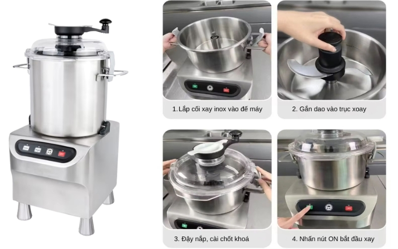 Hướng dẫn sử dụng máy xay Yanwoo LFC-12V2