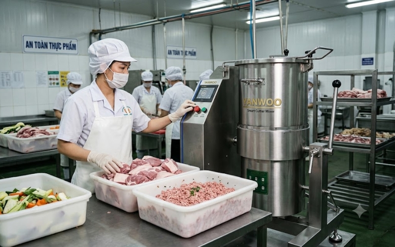 Máy xay đa năng 2 tốc độ Yanwoo QS60G