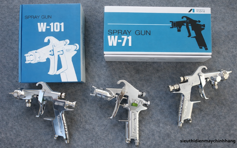 Nên lựa chọn súng phun sơn nào cho ngành gỗ? 2 dòng máy bán chạy 