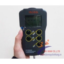 Máy đo nhiệt độ tiếp xúc 2 kênh Hanna HI935002