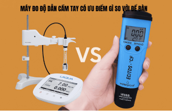 Máy Đo Độ Dẫn Cầm Tay Có Ưu Điểm Gì So Với Để Bàn
