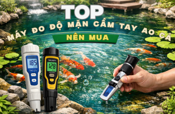 Top Máy Đo Độ Mặn Cầm Tay Ao Cá Được Nên Mua