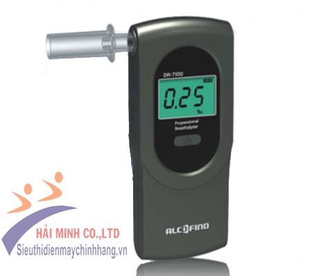 Máy đo nồng độ cồn Alcofind DA-7100 chính hãng