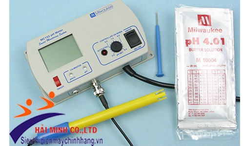 Trọn bộ sản phẩm máy đo pH Milwaukee MC122