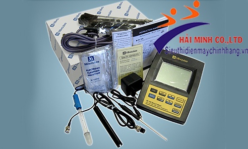 Trọn bộ máy đo pH/ORP/EC/TDS/mặn/nhiệt độ  để bàn Mi180 chính hãng ​​​​