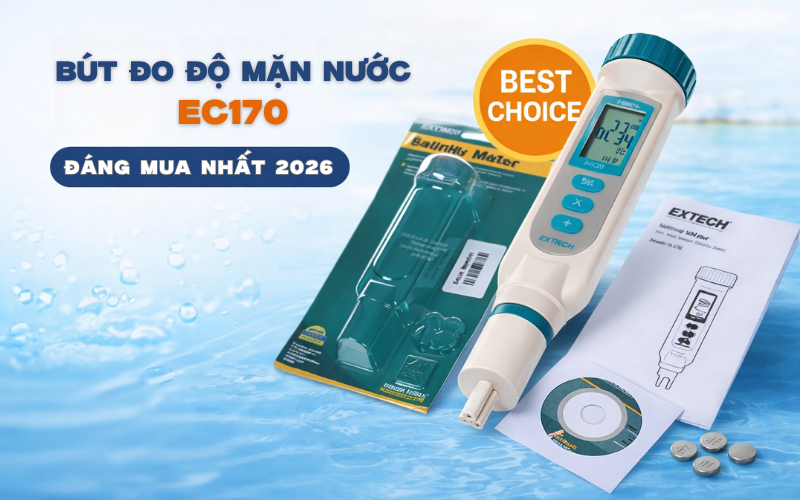 Bút Đo Độ Mặn Nước EC 170 Đáng Mua Nhất 2026