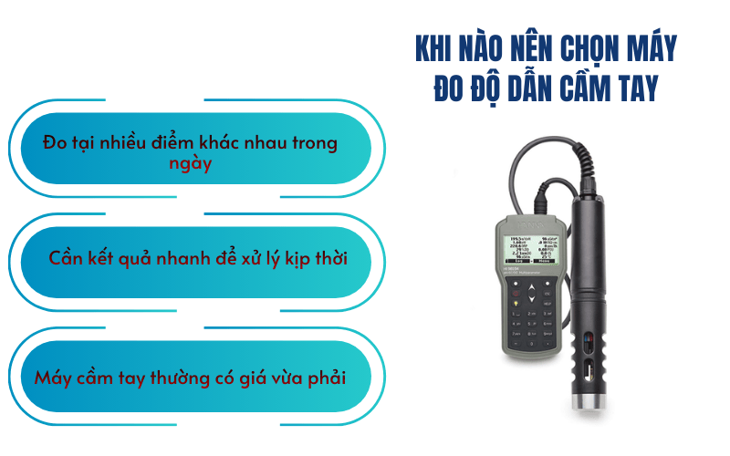 Khi nào nên chọn máy đo EC để bàn