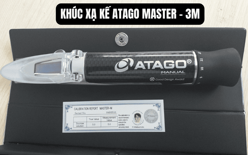 Khúc xạ kế Atago Master - 3M