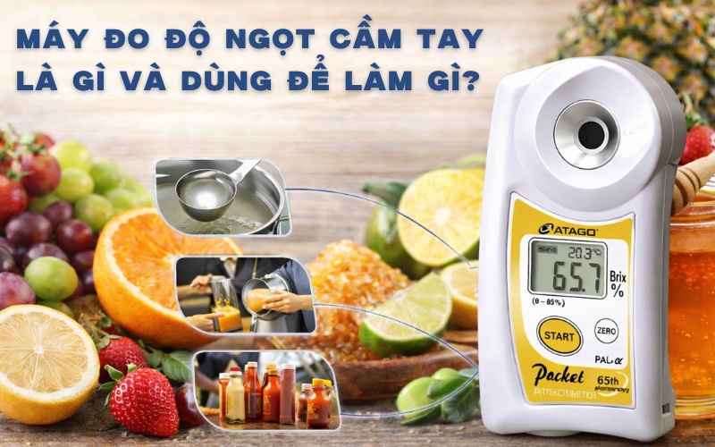 Máy đo độ ngọt cầm tay là gì và dùng để làm gì