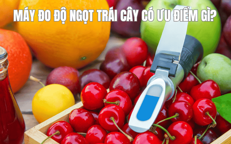 Máy Đo Độ Ngọt Trái Cây Có Ưu Điểm Gì?