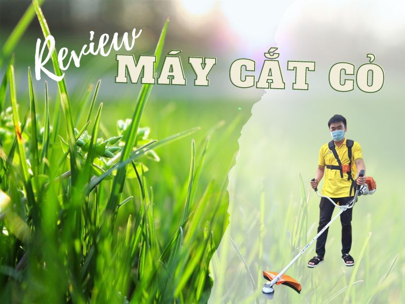 Review 02 máy cắt cỏ Honda đẩy tay