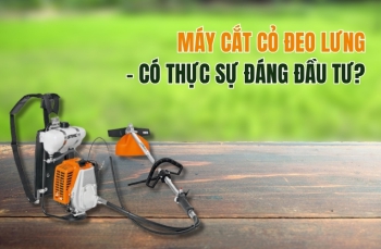 Máy Cắt Cỏ Đeo Lưng – Có Thực Sự Đáng Đầu Tư?