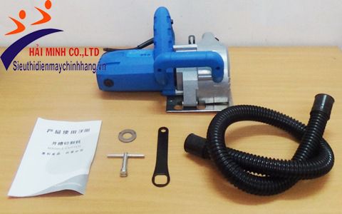 Máy cắt rãnh tường lưỡi YB-4112 cùng phụ kiện