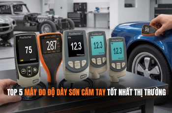 Top 5 máy đo độ dày sơn phủ đáng mua nhất hiện nay