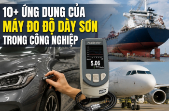 10+ Ứng dụng của máy đo độ dày sơn trong công nghiệp