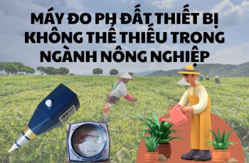 Máy đo ph đất thiết bị không thể thiếu trong ngành nông nghiệp