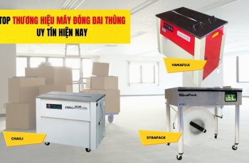 Top thương hiệu máy đóng đai thùng uy tín hiện nay