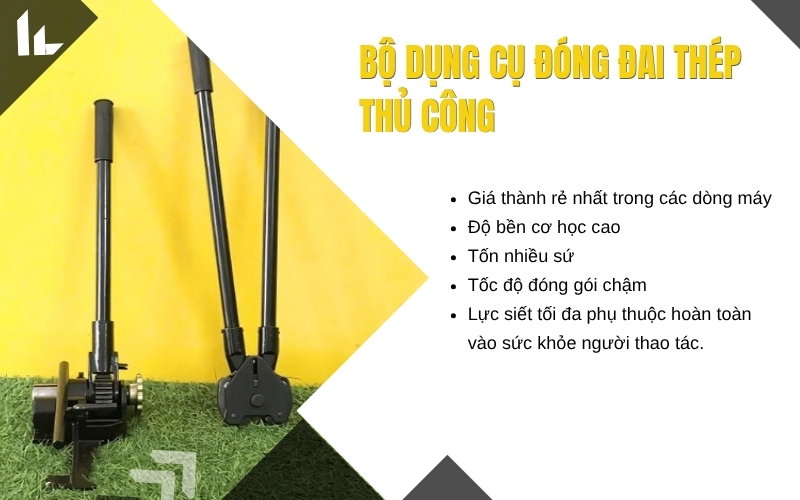 Bộ dụng cụ đóng đai thép thủ công