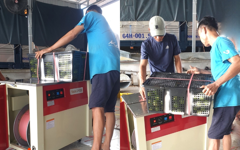 Chọn máy đóng đai thùng không phù hợp với nhu cầu đóng gói